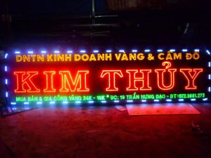 bảng hiệu Led chạy chữ quận Bình Tân