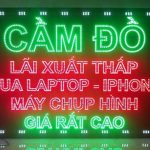 biển hiệu đèn led tiệm cầm đồ