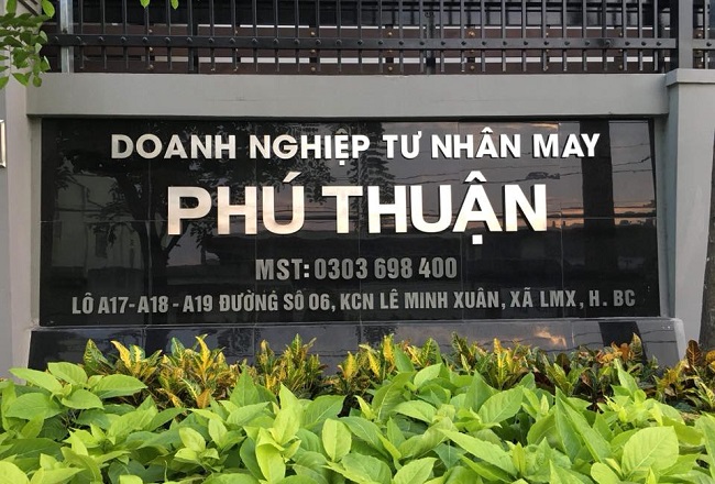 Bảng Hiệu Đá Hoa Cương Gắn Chữ Nổi Inox Đẹp, Cao Cấp