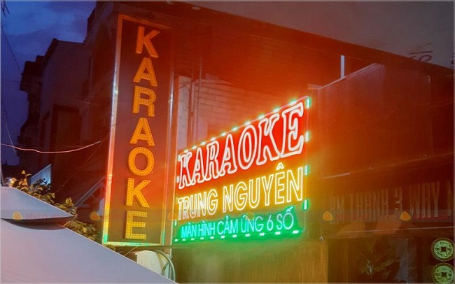 biển led vẫy karaoke