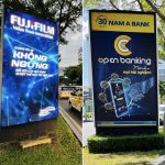 lưu ý khi làm bảng hiệu quảng cáo dọc