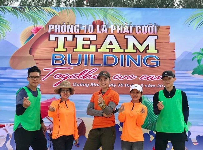 Phông nền team building