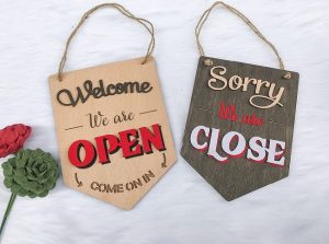 biển open close