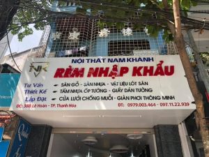 biển quảng cáo rèm cửa