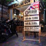 Bảng hiệu cafe mang đi đứng