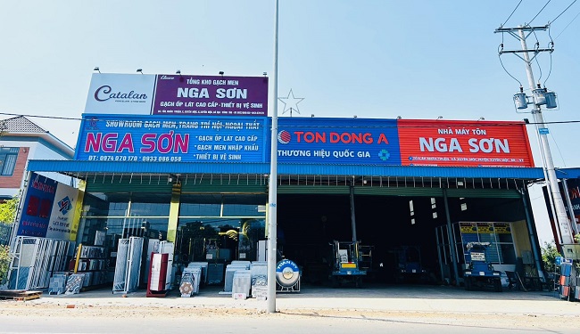 Biển hiệu quảng cáo VLXD