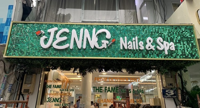 bảng hiệu nail
