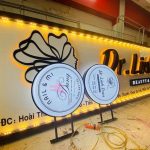 bảng hiệu nail, mi đẹp