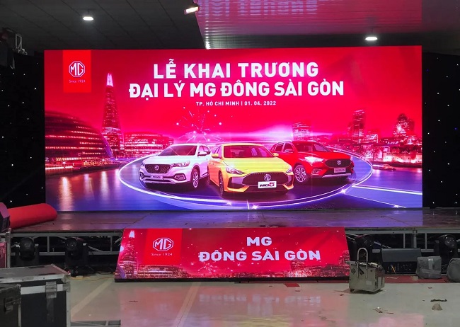 Phông nền khai trương công ty