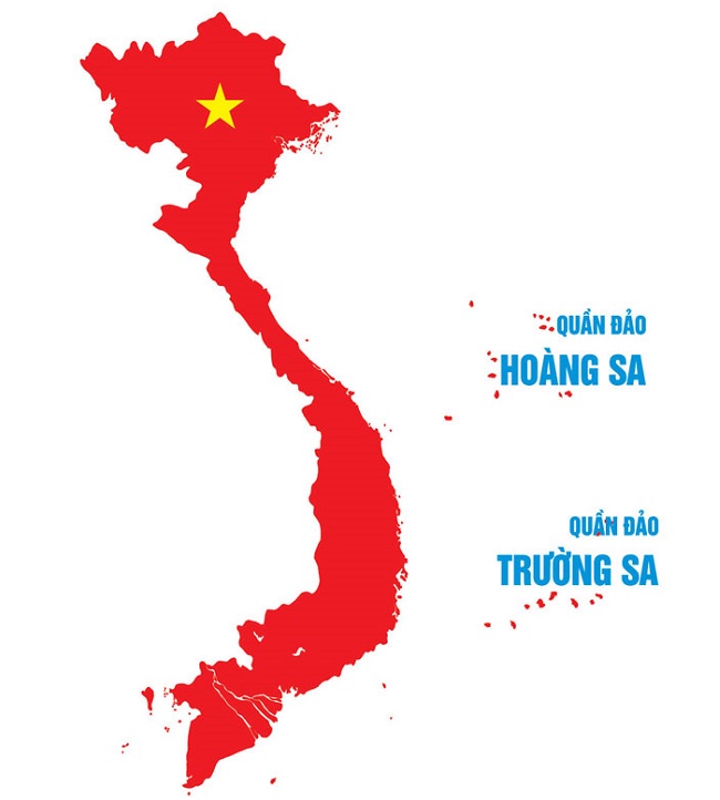 Hình bản đồ Việt Nam