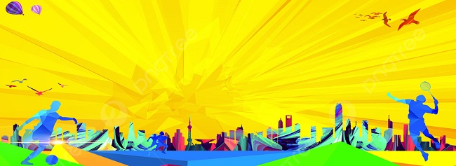 background thể thao môn cầu lông