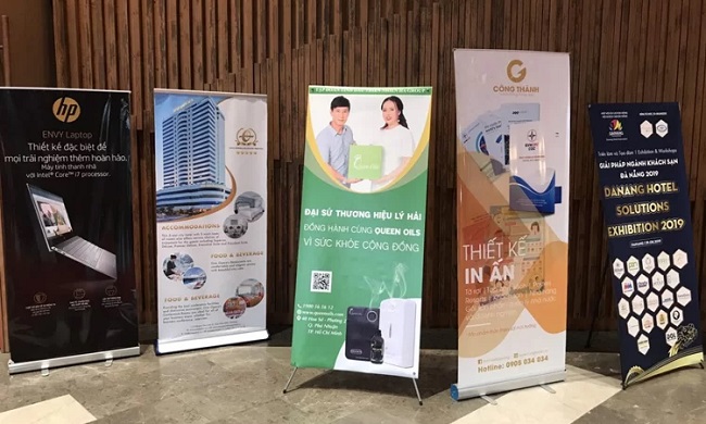 Banner bằng chất liệu PP