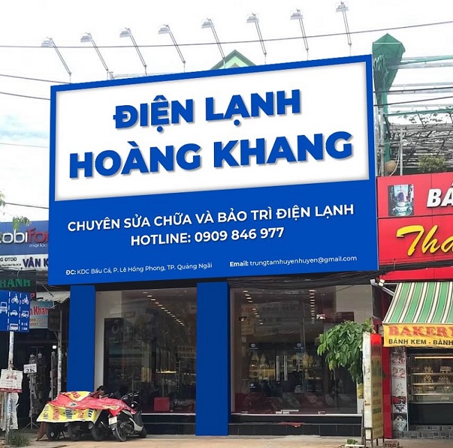 mẫu bảng hiệu điện lạnh đẹp