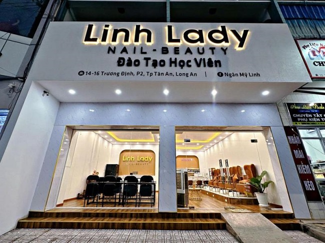 bảng hiệu tiệm nail đẹp