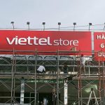 Làm bảng hiệu Viettel