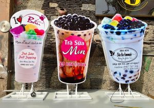 bảng hiệu ly trà sữa