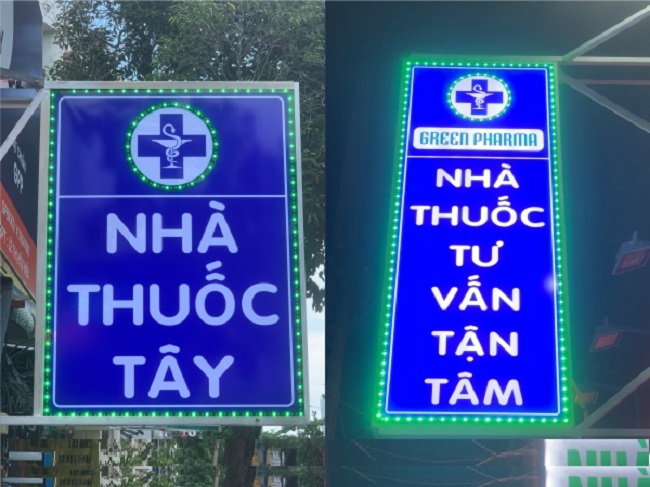 Top 45+ Mẫu Biển Vẫy Quầy Thuốc Tây Đẹp Nổi Bật