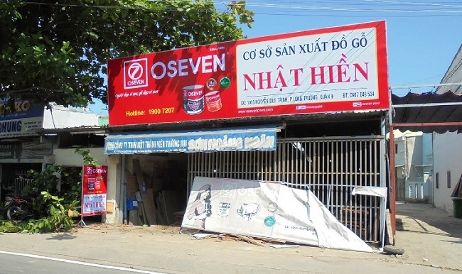 giá biển bạt khung sắt