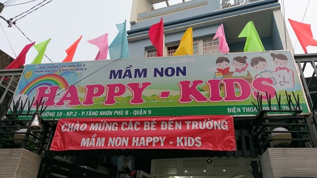 bảng hiệu bạt hiflex mầm non