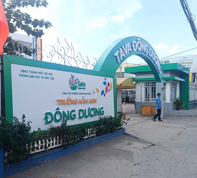 chất liệu làm bảng hiệu mầm non