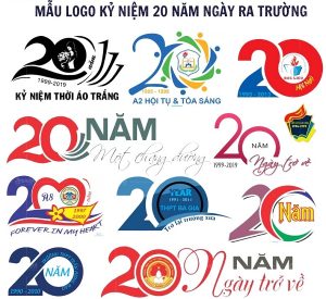 logo 20 năm