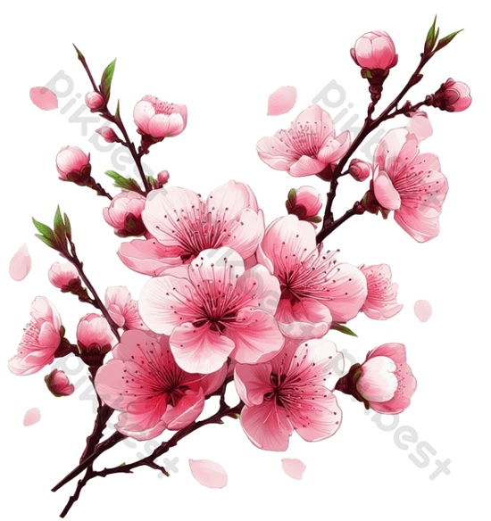 cành hoa đào
