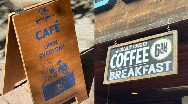 bảng hiệu gỗ cafe