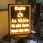 hộp đèn led cafe