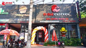 bảng hiệu gà rán